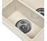 Кухонная мойка из искусственного гранита WISENT Крем MWQ580-30/341-11-24 4