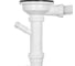 Кухонная мойка из искусственного гранита WISENT Крем MWQ580-30/341-11-24 8