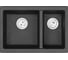 Кварцевая мойка EMAR EMQ-2665.PL Оникс 1