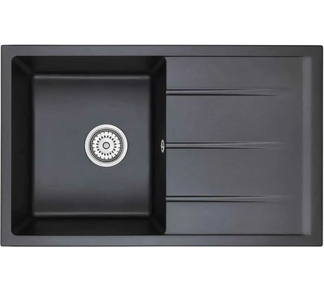 Кварцевая мойка EMAR EMQ-1800.Q Оникс