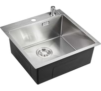 Мойка универсального монтажа EMAR EMB-117A PVD Nano Satine