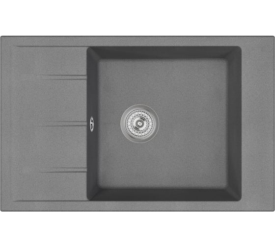 Кварцевая мойка EMAR EMQ-1780.Q Антрацит 1