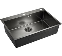 Мойка универсального монтажа EMAR EMB-125A PVD Nano Dark