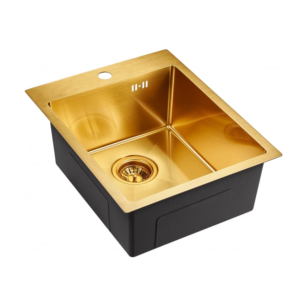 Мойка универсального монтажа EMAR EMB-128A PVD Nano Golden - выгодная ...