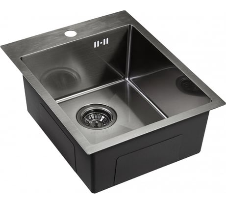 Мойка универсального монтажа EMAR EMB-128A PVD Nano Dark