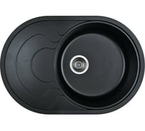 Кухонная мойка из искусственного гранита WISENT Антрацит (500x750мм) MWR760-26/WGER013