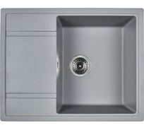 Кухонная мойка из искусственного гранита WISENT Грей MW650-29/WGER013