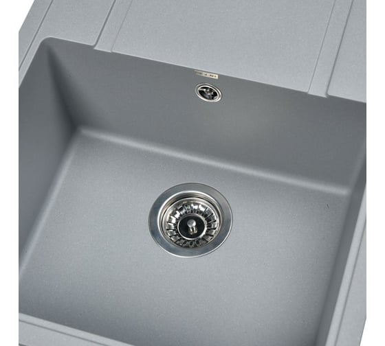 Кухонная мойка из искусственного гранита WISENT Грей MW650-29/WGER013