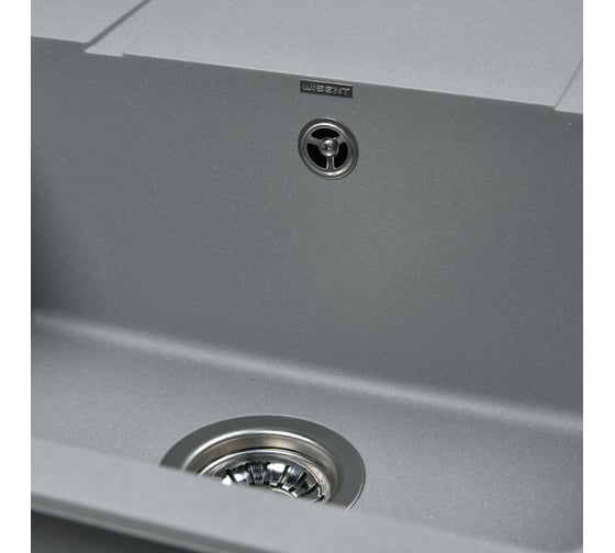 Кухонная мойка из искусственного гранита WISENT Грей MW650-29/WGER013