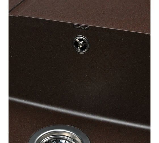 Кухонная мойка из искусственного гранита WISENT Кофе MW650-27/WGER013