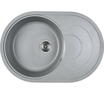 Кухонная мойка из искусственного гранита WISENT Грей (500x750мм) MWR760-29/WGER013