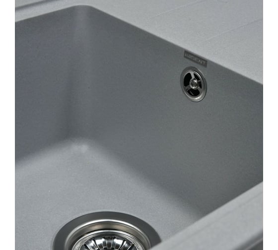 Кухонная мойка из искусственного гранита WISENT Грей MW620-29/WGER013