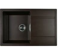 Мойка для кухни из искусственного камня WISENT Кофе 770x500x210 (БЕЛАРУСЬ) MW780-27/WGER013