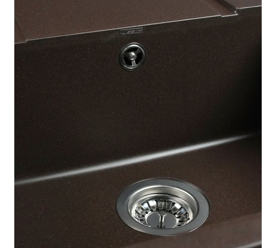 Мойка для кухни из искусственного камня WISENT Кофе 770x500x210 (БЕЛАРУСЬ) MW780-27/WGER013