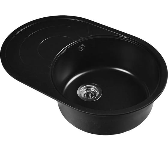 Мойка для кухни из искусственного камня WISENT Оникс 750x500x210 (БЕЛАРУСЬ) MWR760-25/WGER013
