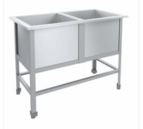 Моечная ванна Пищевые технологии  ЭКОНОМ ЦК 1120x580x870(890) мм ВМО2-480ЭЦК-М