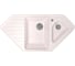 Мойка MIXLINE ML-GM25 угловая двухчашевая с крылом, светло-розовая 311, 500х970х200 мм 525204 1