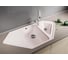 Мойка MIXLINE ML-GM25 угловая двухчашевая с крылом, светло-розовая 311, 500х970х200 мм 525204 4