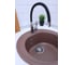 Мойка Alcora Виктори J030 475х475 мм, матовая, терракот, с сифоном J030 G37 5