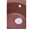 Мойка Alcora Виктори J030 475х475 мм, матовая, терракот, с сифоном J030 G37 10