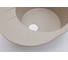 Мойка Alcora Агна J028 615х500 мм, матовая, карамель, с сифоном J028 G40 9