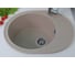 Мойка Alcora Агна J028 615х500 мм, матовая, карамель, с сифоном J028 G40 17