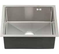 Мойка MELANA ProfLine 3,0/200 САТИН врезная прямоугольная, сатин, с коландером H5245