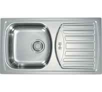 Мойка ALVEUS BASIC 150 NAT-90 780x435 в комплекте с сифоном 1136532