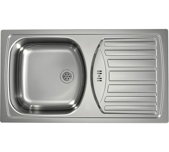 Мойка ALVEUS BASIC 150 LEI-60 780x435 в комплекте с сифоном 1136531 1