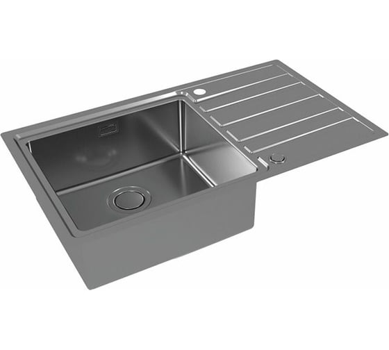 Мойка ALVEUS RANDO 50L UP SAT-90 FS 860x500 в комплекте с сифоном 1136611