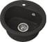 Круглая мойка GRANSTONES 450 мм, черный GS-04-308 1