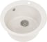 Круглая мойка GRANSTONES 510 мм, белый GS-05-331 1