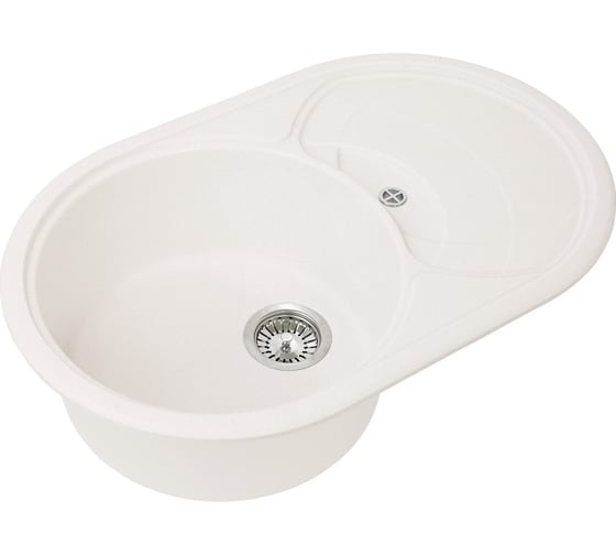 Односекционная реверсивная мойка GRANSTONES 770x500 мм, белый GS-18S-331 1