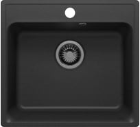 Кухонная мойка uperwood из искусственного камня UPD-104_прямоугольная, цвет уголь 391020207