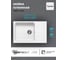 Кухонная мойка uperwood из искусственного камня UPD-400_прямоугольная, цвет туман 391020216 2