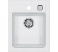 Мойка ALVEUS GRANITAL ATROX 10 ARCTIC - G11 400x500 в комплекте с сифоном 1139079