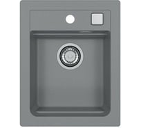 Мойка ALVEUS GRANITAL ATROX 10 CONCRETE - G81 400x500 в комплекте с сифоном 1139770
