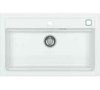 Мойка ALVEUS GRANITAL ATROX 40 ARCTIC - G11 790x500 в комплекте с сифоном 1140443