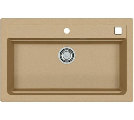 Мойка ALVEUS GRANITAL ATROX 40 BEIGE - G55 790x500 в комплекте с сифоном 1140445