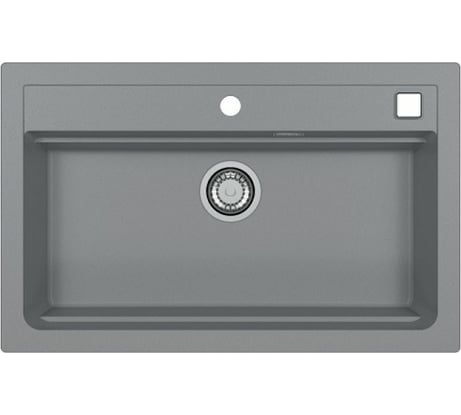 Мойка ALVEUS GRANITAL ATROX 40 CONCRETE - G81 790x500 в комплекте с сифоном 1140446