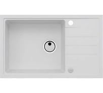 Мойка ALVEUS GRANITAL INTERMEZZO 130 ARCTIC - G11 780x480x200 1X в комплекте с сифоном 1117046