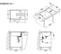 Мойка ALVEUS GRANITAL INTERMEZZO 130 BEIGE- G55 780x480x200 1X в комплекте с сифоном 1117048 3