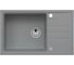 Мойка ALVEUS GRANITAL INTERMEZZO 130 CONCRETE-G81 780x480x200 1X в комплекте с сифоном 1119692 1