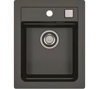 Мойка ALVEUS GRANITAL ATROX 10 CARBON - G91 400x500 в комплекте с сифоном 1139771