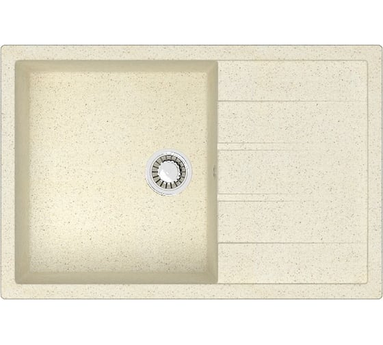 Кухонная мойка Azario Vision 750x505x218 мм, бежевая CS 00078338
