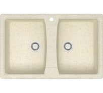 Кухонная мойка Azario Elmas 780x500x190 мм, бежевая CS 00078331