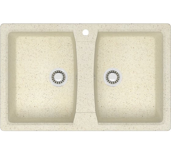 Кухонная мойка Azario Elmas 780x500x190 мм, бежевая CS 00078331