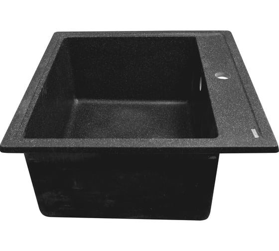 Кухонная мойка Azario Litos 570x505x200 мм, черная CS 00078325