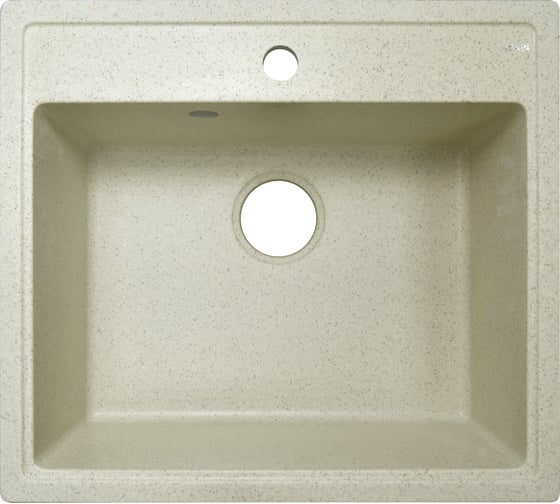 Кухонная мойка Azario Litos 570x505x200 мм, бежевая CS 00078324