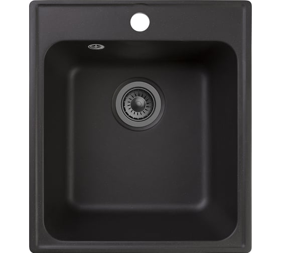 Кухонная мойка Reflection Quadra черный RF0243BL